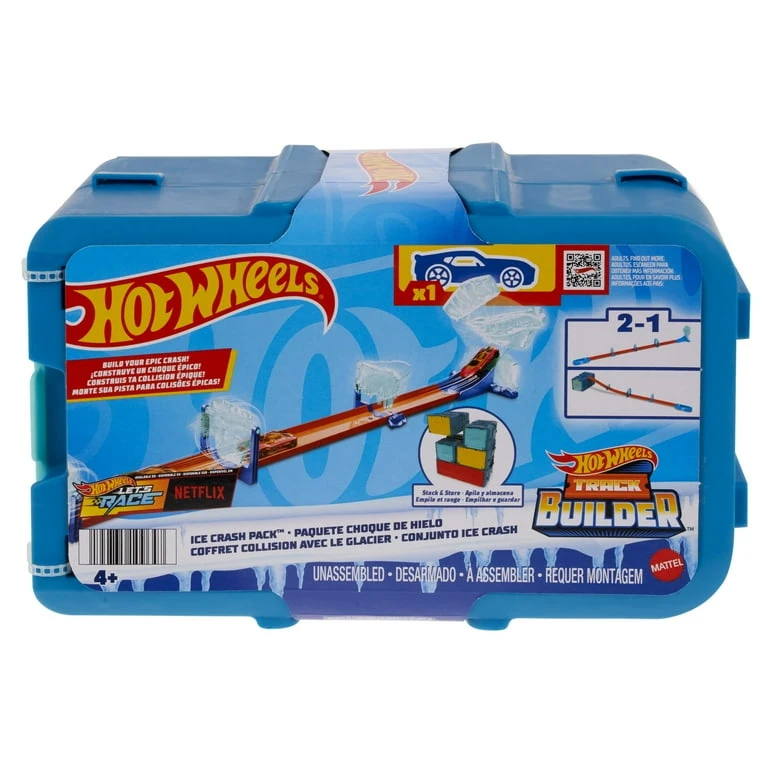 Hot Wheels – Track Builder „Eis-Crash Set“
